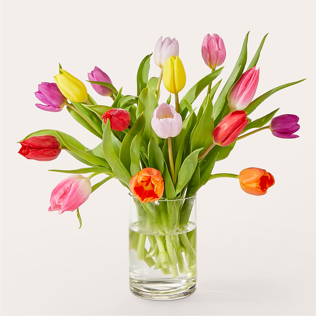Let's Talk Tulips Bouquet – VICKIE'S FLOWERS, Cypress CA