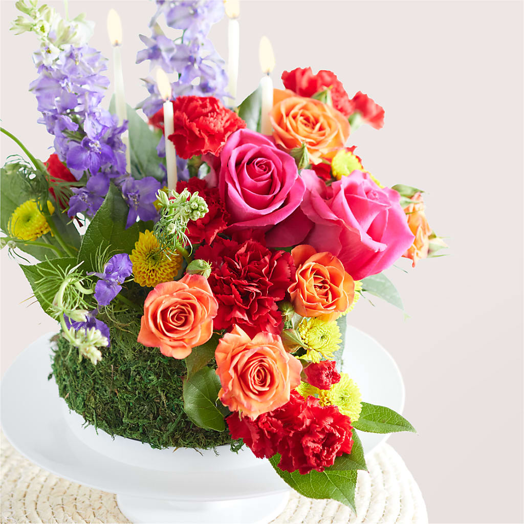 Best Year Yet Floral Cake – VICKIE'S FLOWERS, Cypress CA