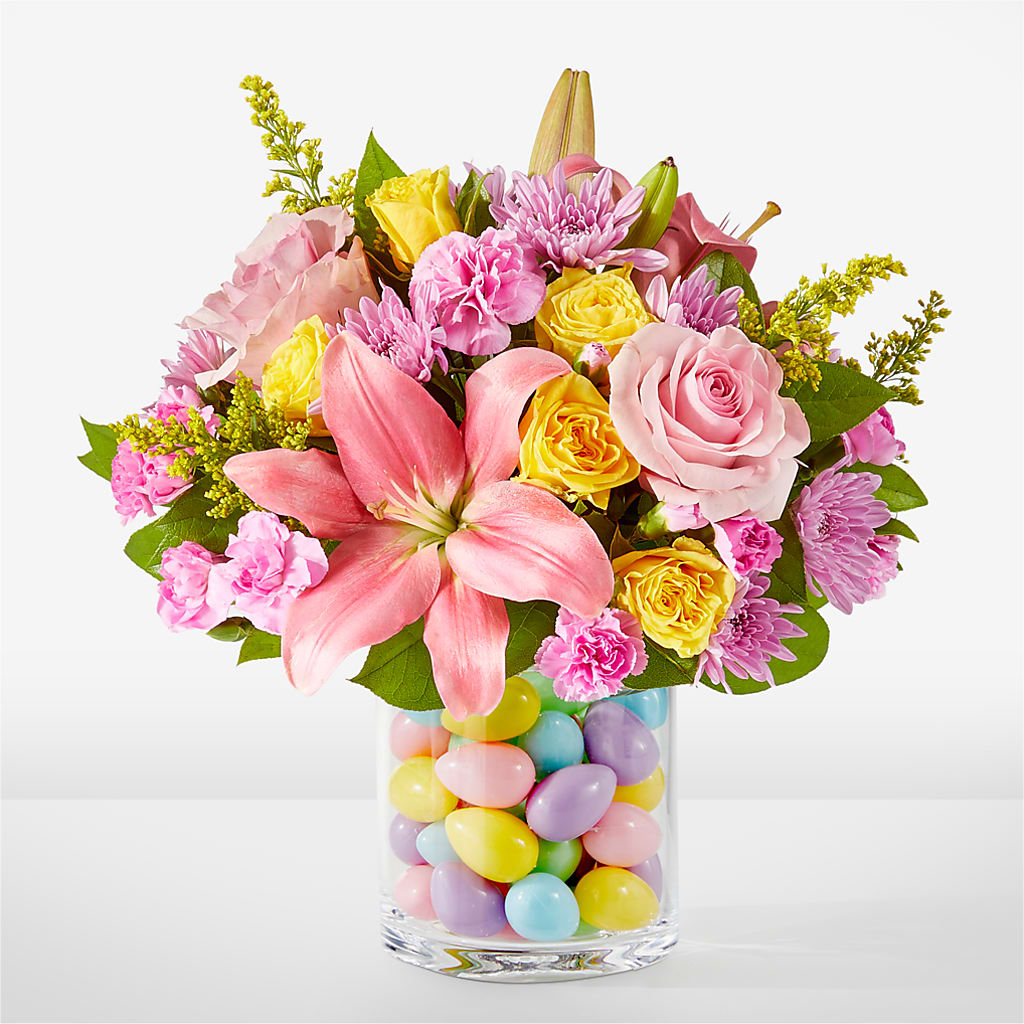 Easter Egg Hunt Bouquet – VICKIE'S FLOWERS, Cypress CA