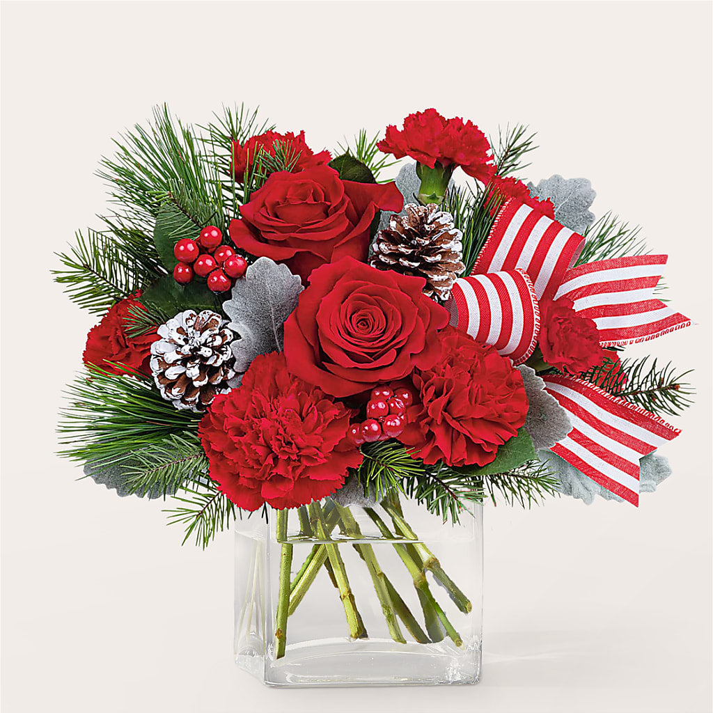 Baking Spirits Bright Bouquet – VICKIE'S FLOWERS, Cypress CA