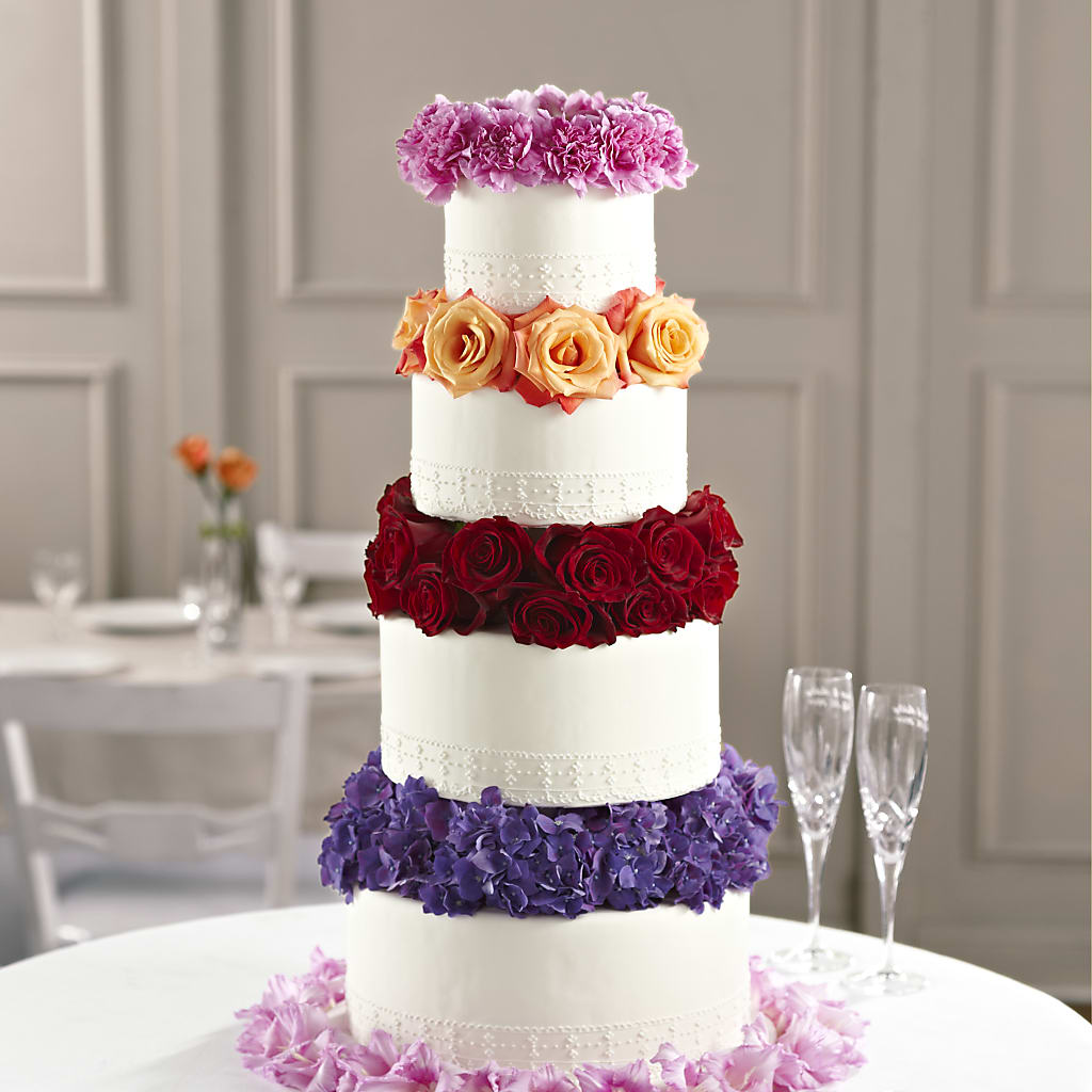Infinite Love Cake Décor – VICKIE'S FLOWERS, Cypress CA