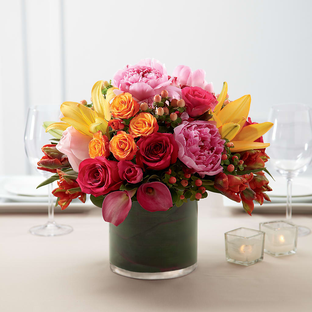 Color Mix Arrangement – VICKIE'S FLOWERS, Cypress CA