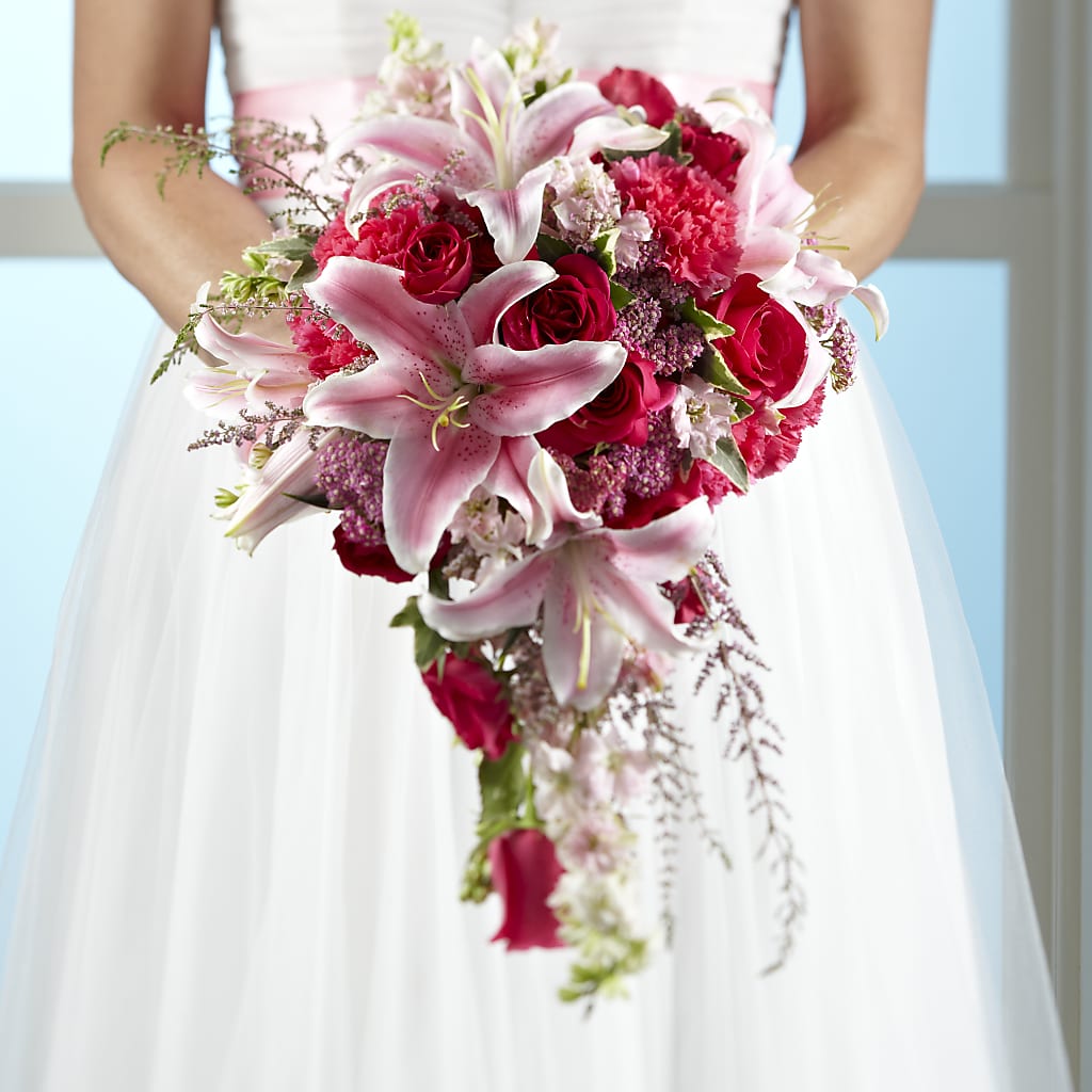Lily & Rose Bouquet – VICKIE'S FLOWERS, Cypress CA