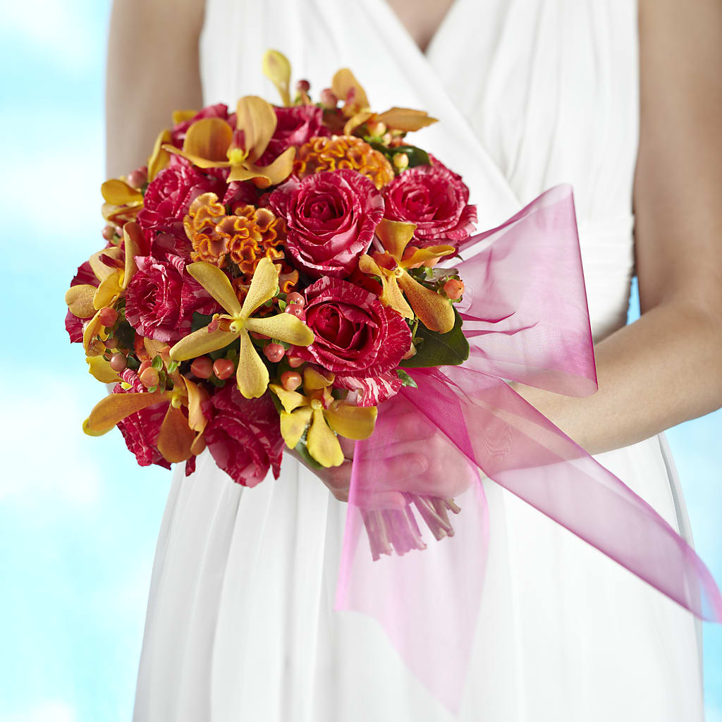Brilliant Shades of Love Bouquet – VICKIE'S FLOWERS, Cypress CA