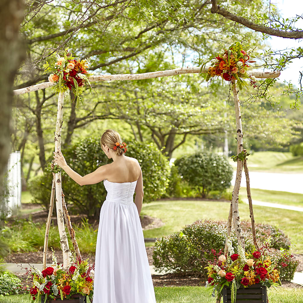 Arbor of Love Archway – VICKIE'S FLOWERS, Cypress CA