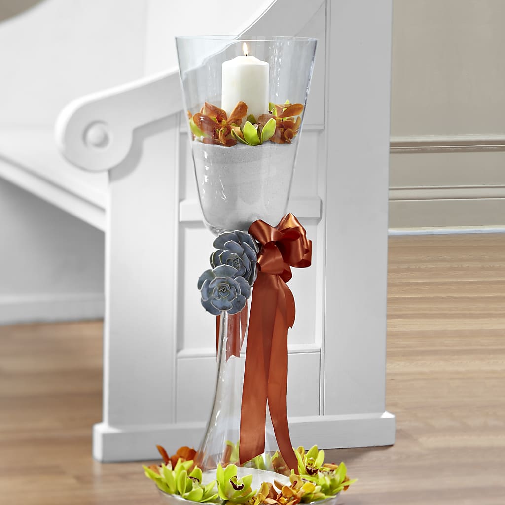 Matrimony Pew Decor – VICKIE'S FLOWERS, Cypress CA