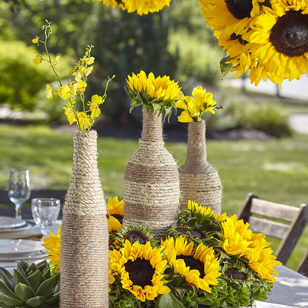 Sublime Garden Centerpiece – VICKIE'S FLOWERS, Cypress CA