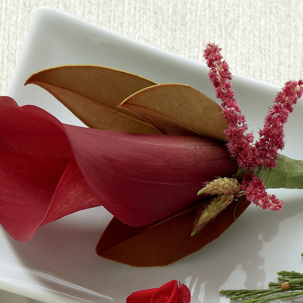 Red Calla Boutonniere – VICKIE'S FLOWERS, Cypress CA