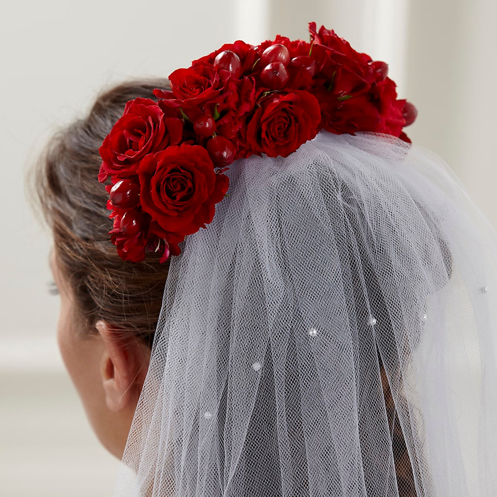 Heart's Happiness Hair Decor – VICKIE'S FLOWERS, Cypress CA