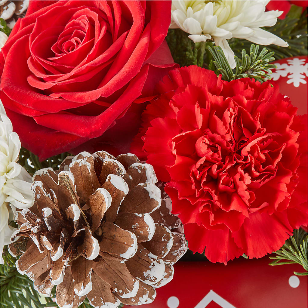 Christmas Village Ornament – VICKIE'S FLOWERS, Cypress CA