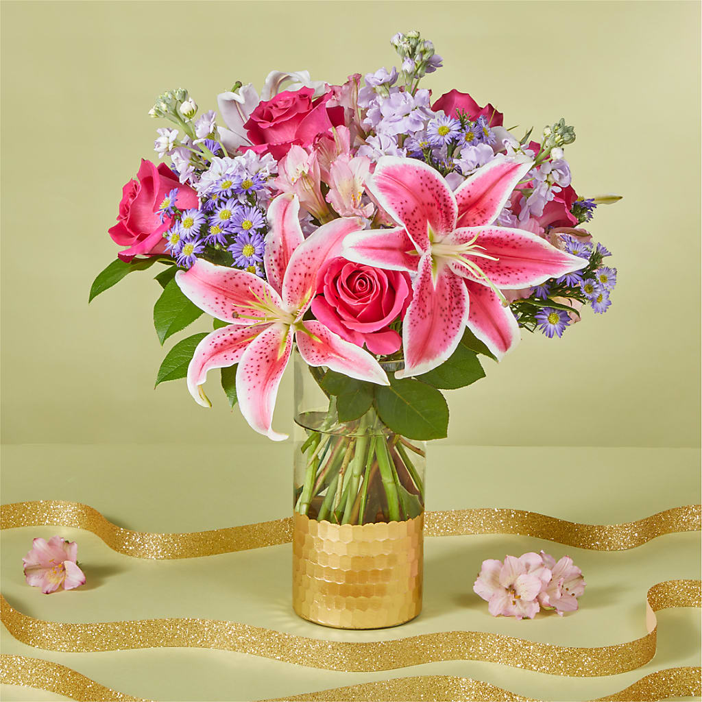 Pressing Petals Bouquet – VICKIE'S FLOWERS, Cypress CA