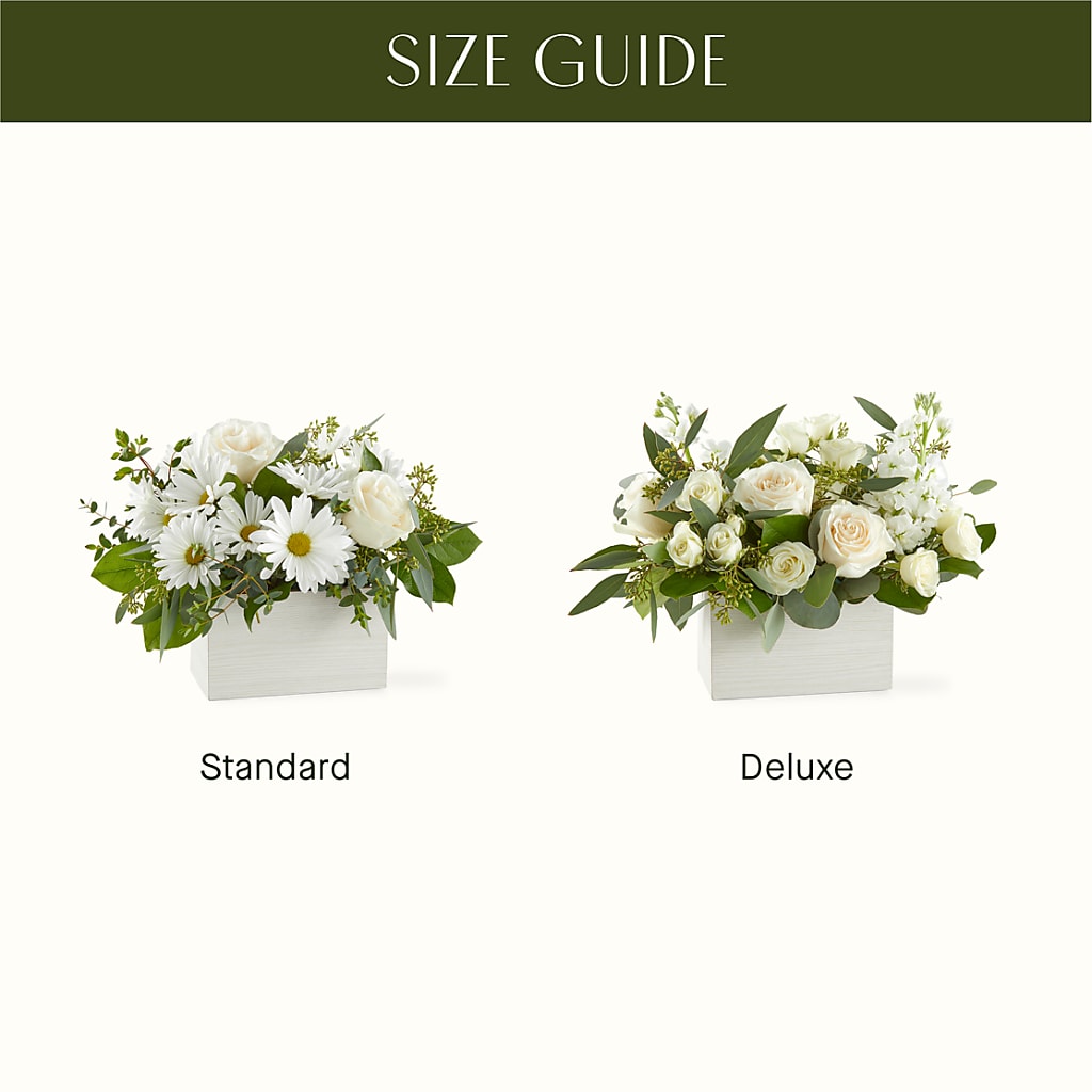 Fresh Linen Box Bouquet – VICKIE'S FLOWERS, Cypress CA