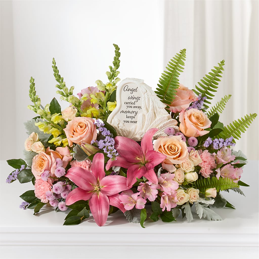 Gentle Light Arrangement – VICKIE'S FLOWERS, Cypress CA