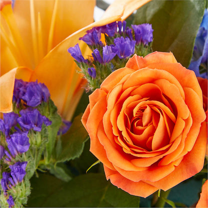 Radiant Citrus Box Bouquet – VICKIE'S FLOWERS, Cypress CA