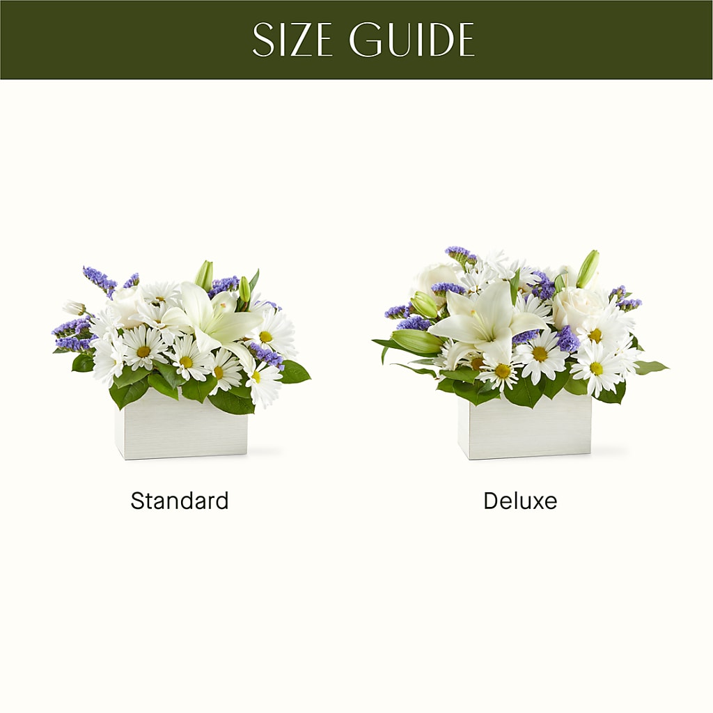 Beyond Blue Box Bouquet – VICKIE'S FLOWERS, Cypress CA