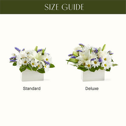 Beyond Blue Box Bouquet – VICKIE'S FLOWERS, Cypress CA