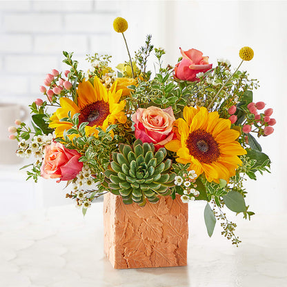 Sunflower Season Bouquet – VICKIE'S FLOWERS, Cypress CA