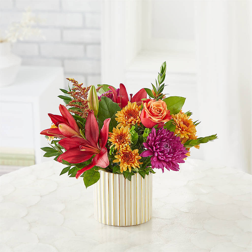 Burgundy Landscape Bouquet – VICKIE'S FLOWERS, Cypress CA