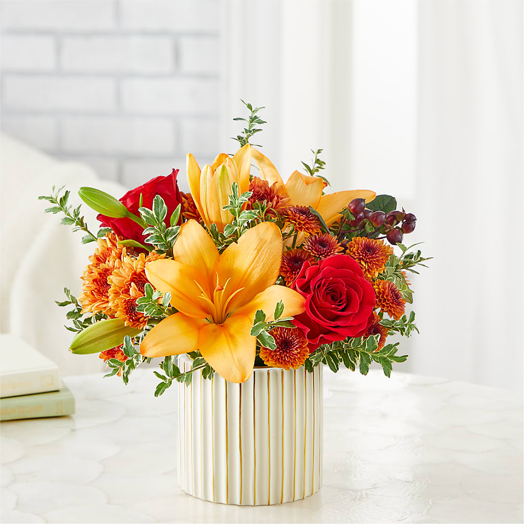 Scarlet Skies Bouquet – VICKIE'S FLOWERS, Cypress CA