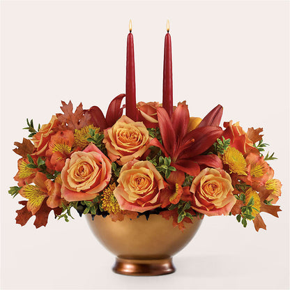 Harvest Table Centerpiece – VICKIE'S FLOWERS, Cypress CA