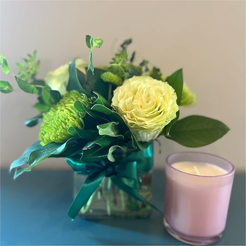 Emerald Forest Bouquet – VICKIE'S FLOWERS, Cypress CA