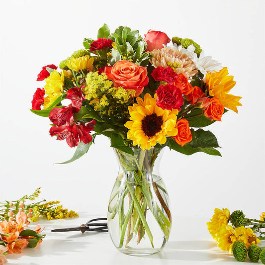 Fall Delight – A Florist Original – VICKIE'S FLOWERS, Cypress CA