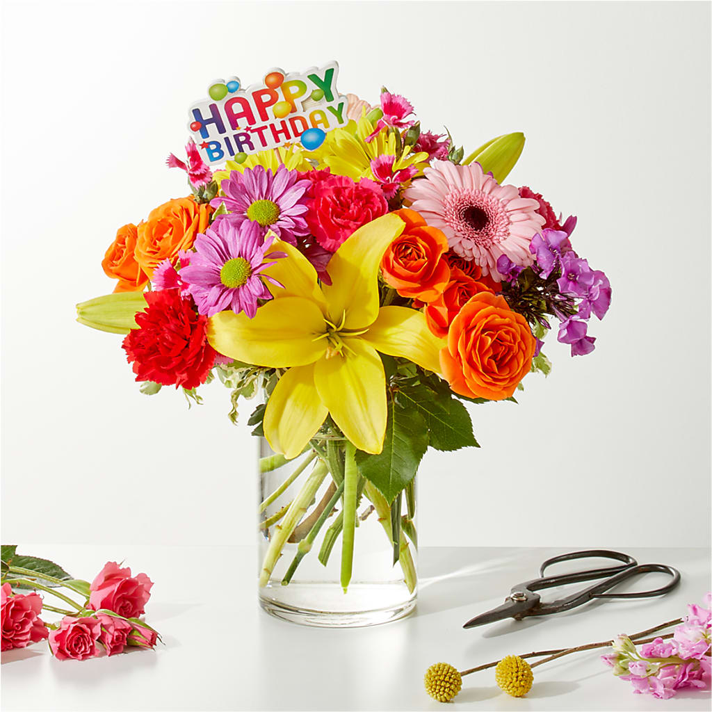 Cue the Confetti - A Florist Original – VICKIE'S FLOWERS, Cypress CA
