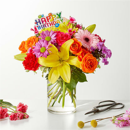Cue the Confetti - A Florist Original – VICKIE'S FLOWERS, Cypress CA