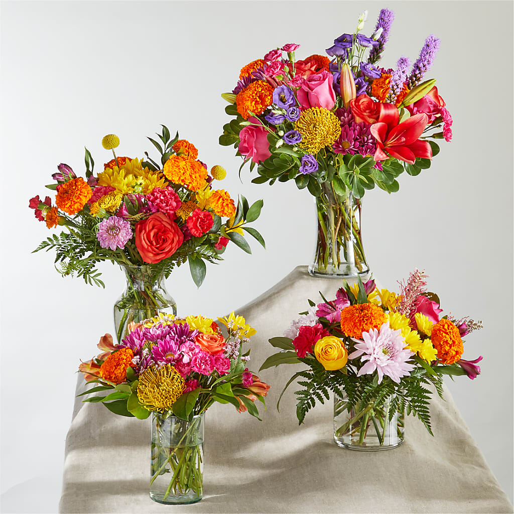 Feast of Color – A Florist Original – VICKIE'S FLOWERS, Cypress CA