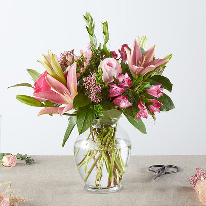 Pink Ribbon - A Florist Original – VICKIE'S FLOWERS, Cypress CA
