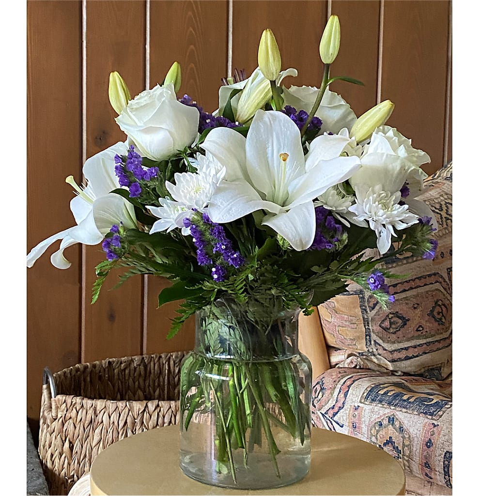Beyond Blue Bouquet – VICKIE'S FLOWERS, Cypress CA