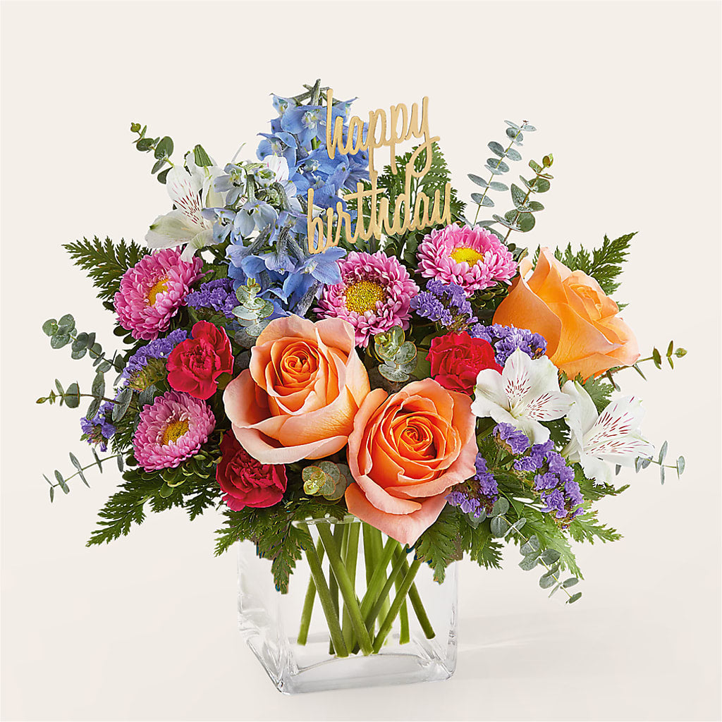 Birthday Bash Bouquet – VICKIE'S FLOWERS, Cypress CA