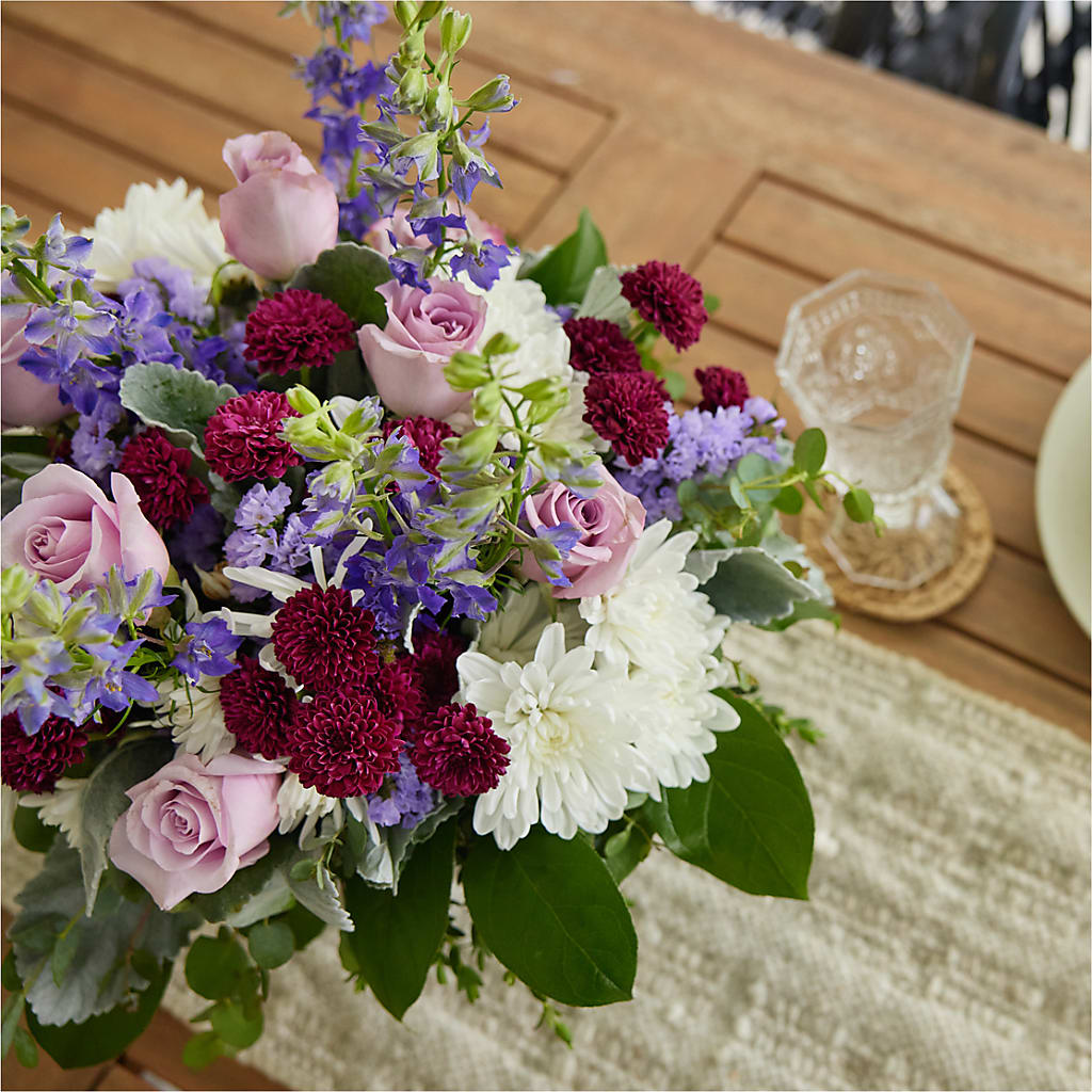 Violet Frost Bouquet – VICKIE'S FLOWERS, Cypress CA