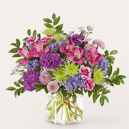 Glass Half Full Bouquet – VICKIE'S FLOWERS, Cypress CA