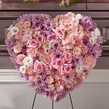 Heaven's Light Heart – VICKIE'S FLOWERS, Cypress CA
