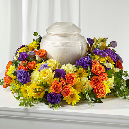 Blossoms of Remembrance Cremation Adornment – VICKIE'S FLOWERS, Cypress CA