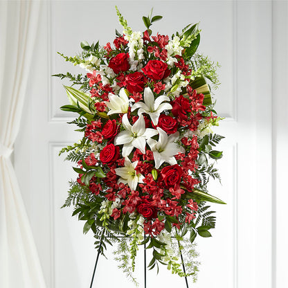 Everlasting Memory Standing Spray – VICKIE'S FLOWERS, Cypress CA