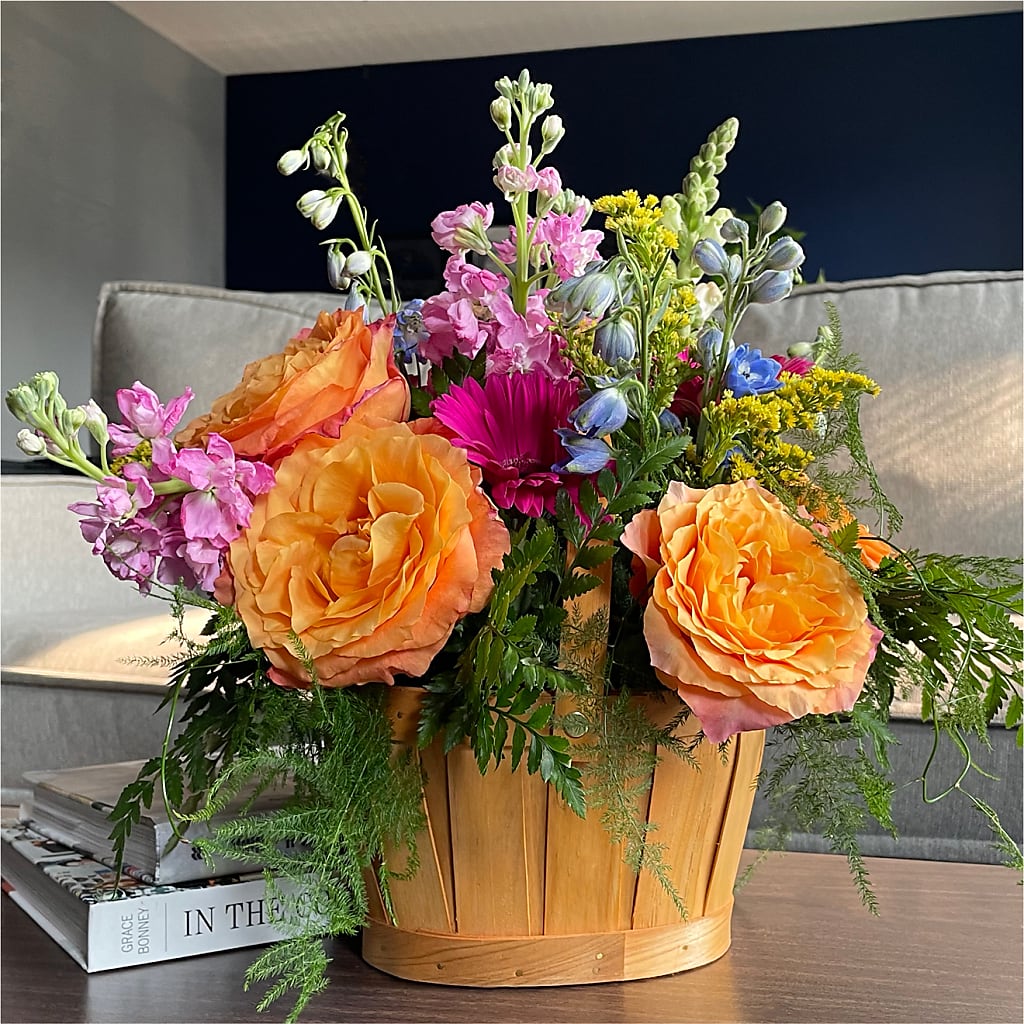 Garden of Life Basket – VICKIE'S FLOWERS, Cypress CA