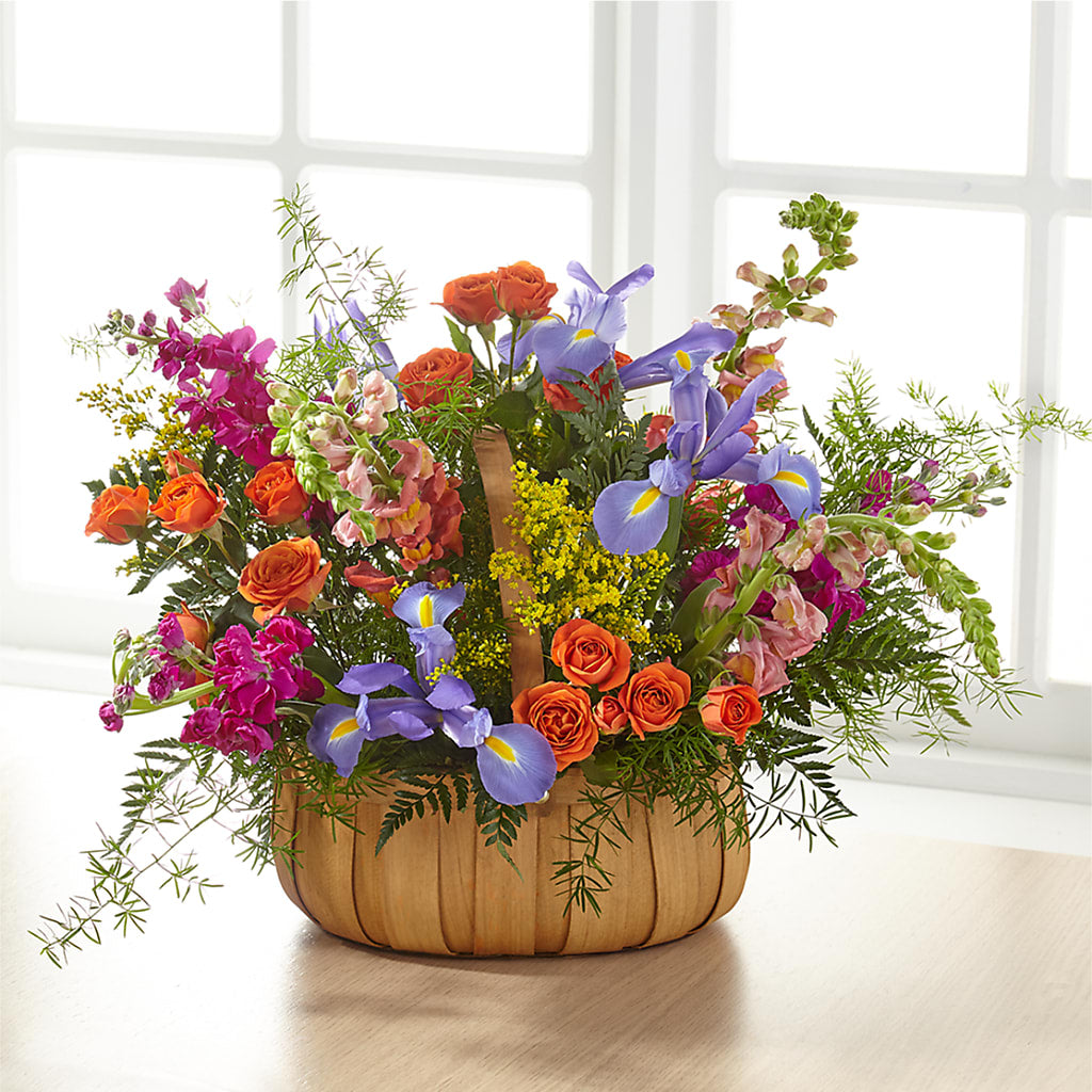 Garden of Life Basket – VICKIE'S FLOWERS, Cypress CA