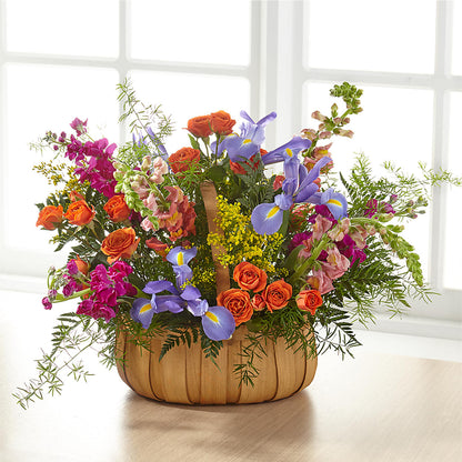 Garden of Life Basket – VICKIE'S FLOWERS, Cypress CA