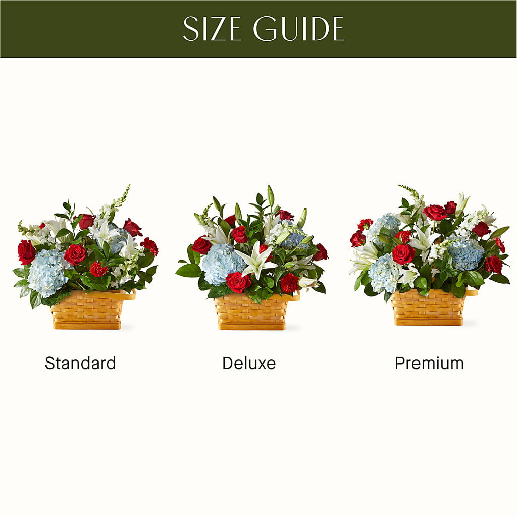 Greater Glory Basket – VICKIE'S FLOWERS, Cypress CA