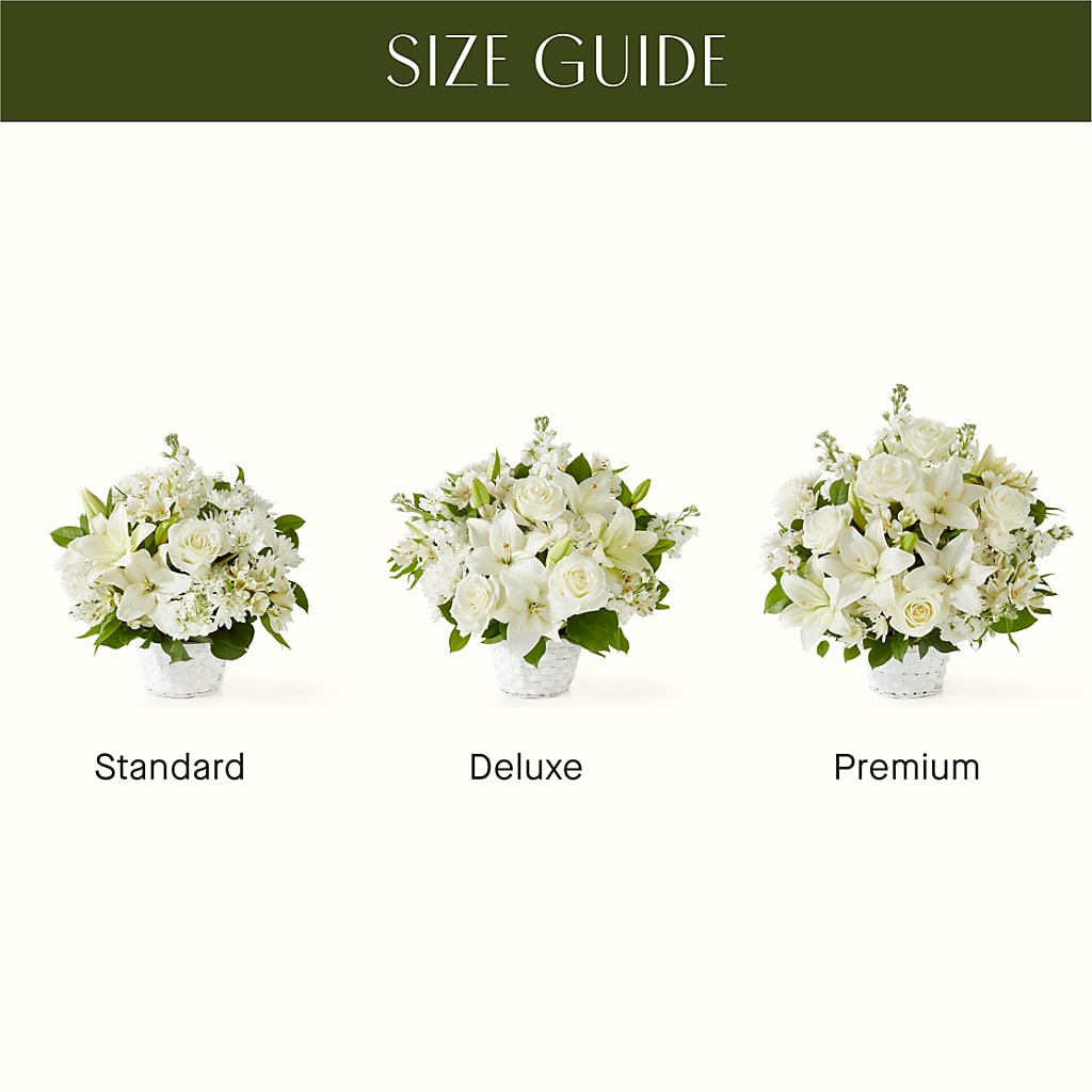 Peaceful Reflections Arrangement – VICKIE'S FLOWERS, Cypress CA