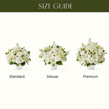 Peaceful Reflections Arrangement – VICKIE'S FLOWERS, Cypress CA