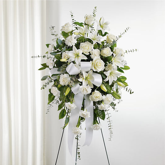 With Care Standing Spray – VICKIE'S FLOWERS, Cypress CA