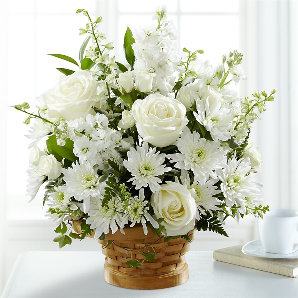 Heartfelt Condolences Arrangement – VICKIE'S FLOWERS, Cypress CA