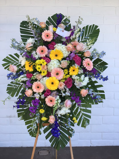 Pastel Garden Spray – VICKIE'S FLOWERS, Cypress CA