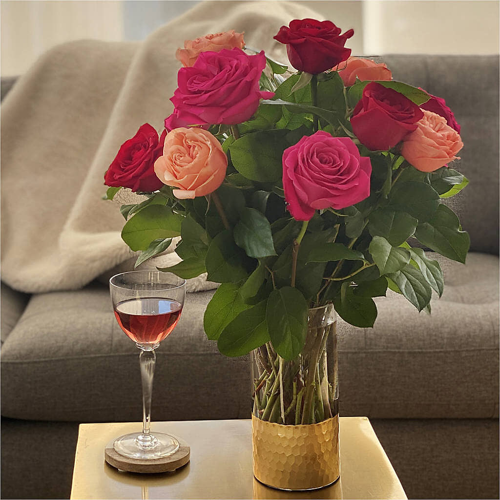 Ever After Rose Bouquet – VICKIE'S FLOWERS, Cypress CA