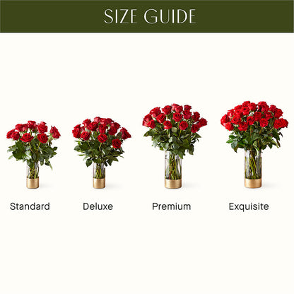 Classic Love Red Rose Bouquet – VICKIE'S FLOWERS, Cypress CA