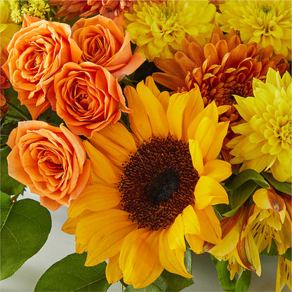 Autumn Harmony Centerpiece – VICKIE'S FLOWERS, Cypress CA