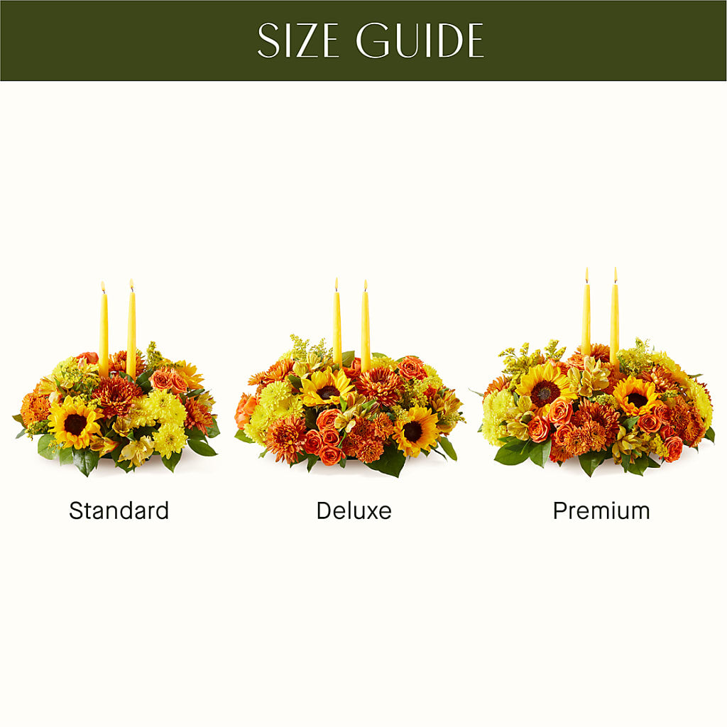 Autumn Harmony Centerpiece – VICKIE'S FLOWERS, Cypress CA